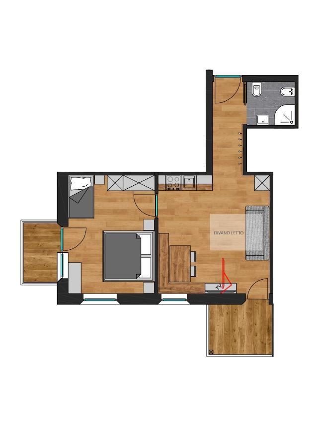 Ansitz Steiner Appartement Toblach Buitenkant foto